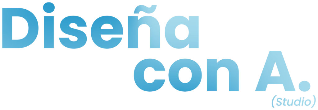 Logotipo del Estudio Diseña con A